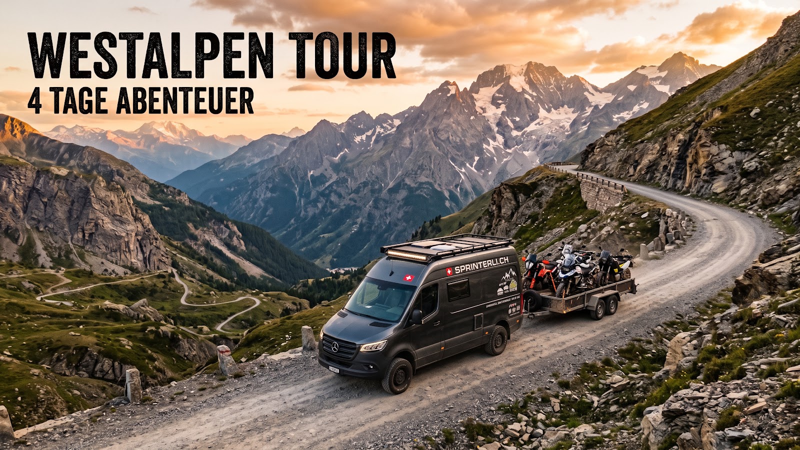 Base-Camp Sestriere mit dem Sprinterli